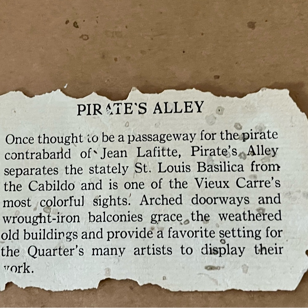 Framed print of “Pirates Alley” by Don Davey - Picture 3 of 12